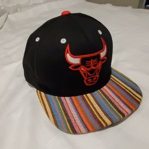 Mitchell & Ness Chicago Bulls Flat Bill Hat